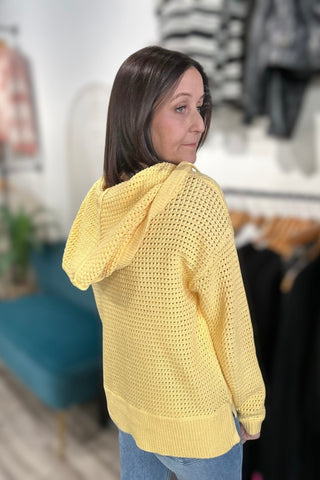 Tessa Drawstring Hoodie Sweater - 2 Colors! - The Funky Zebras Clear Lake