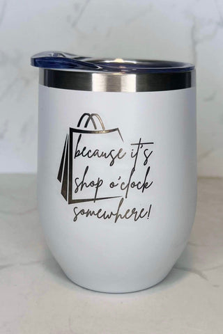 TFZ Wine Tumblers - The Funky Zebras Clear Lake