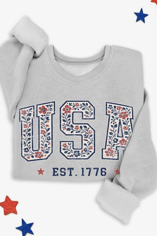 USA Graphic Sweatshirt - Just Dani Boutique + Color Studio