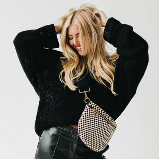 Westlyn Woven Bum Bag - The Funky Zebras Clear Lake