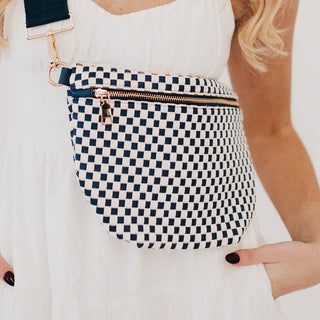 Westlyn Woven Bum Bag - The Funky Zebras Clear Lake