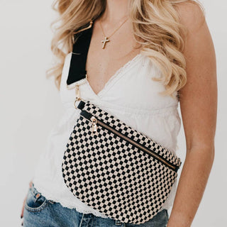 Westlyn Woven Bum Bag - The Funky Zebras Clear Lake