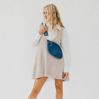 Westlyn Woven Bum Bag - The Funky Zebras Clear Lake