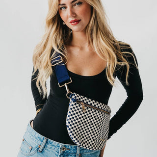 Westlyn Woven Bum Bag - The Funky Zebras Clear Lake