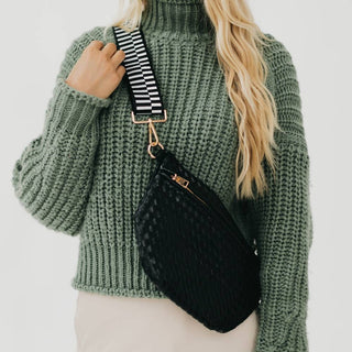 Westlyn Woven Bum Bag - The Funky Zebras Clear Lake